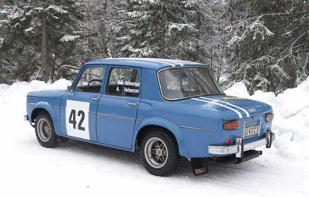Renault Gordini Walfridssons h rliga R8 Gordini